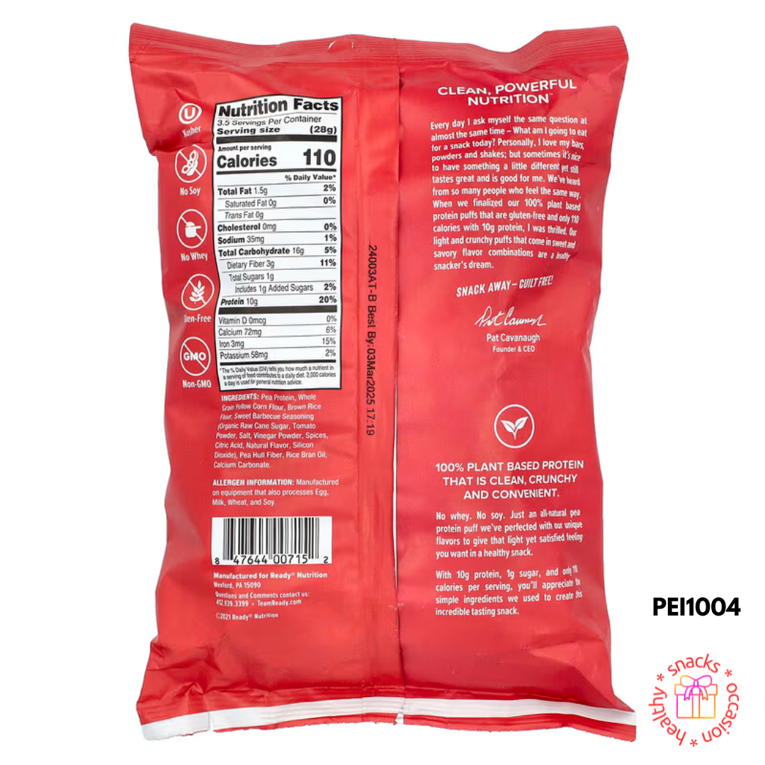 Puff Protein Sedia, Barbeku