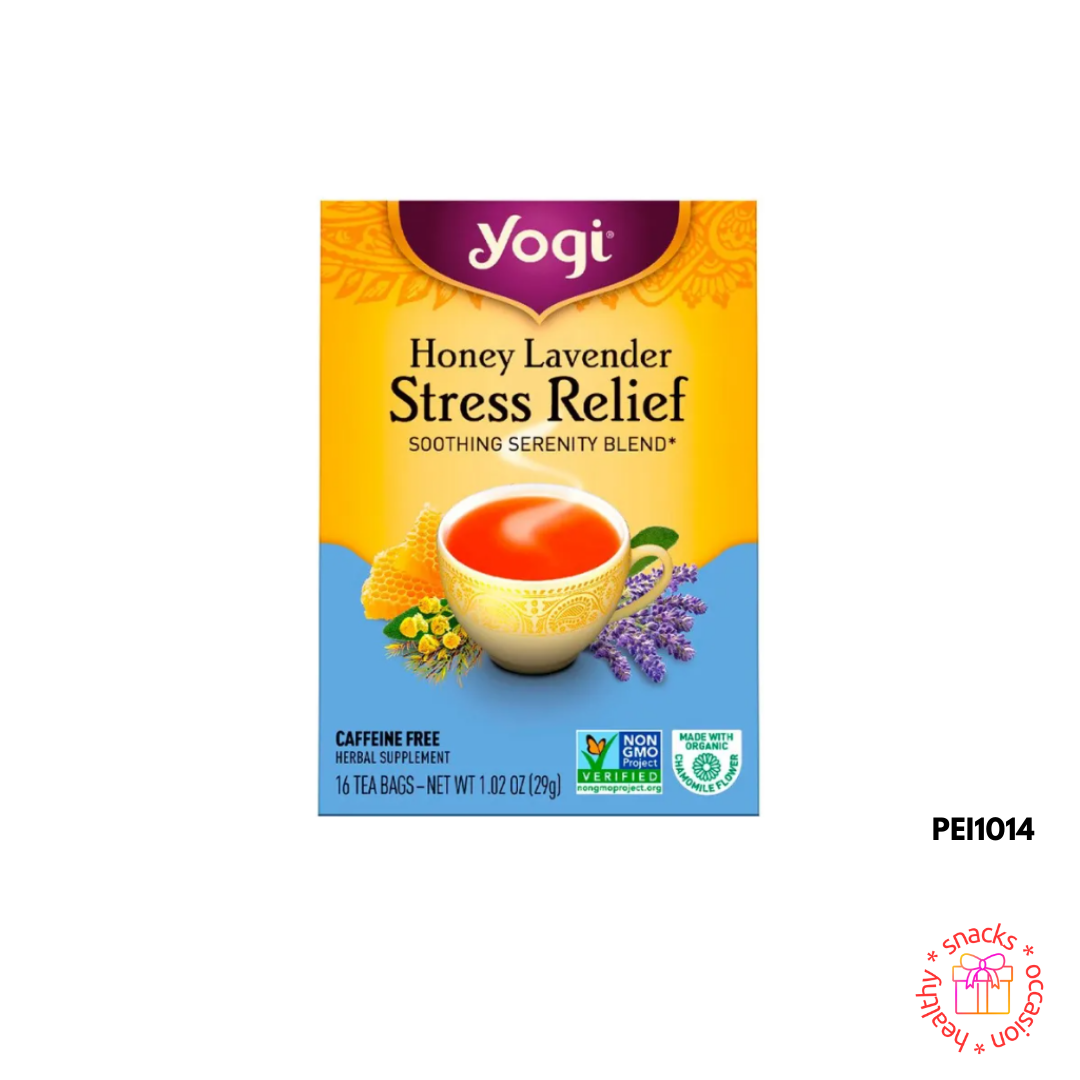 Yogi Tea Stress Relief, Honey Lavender, Caffeine Free
