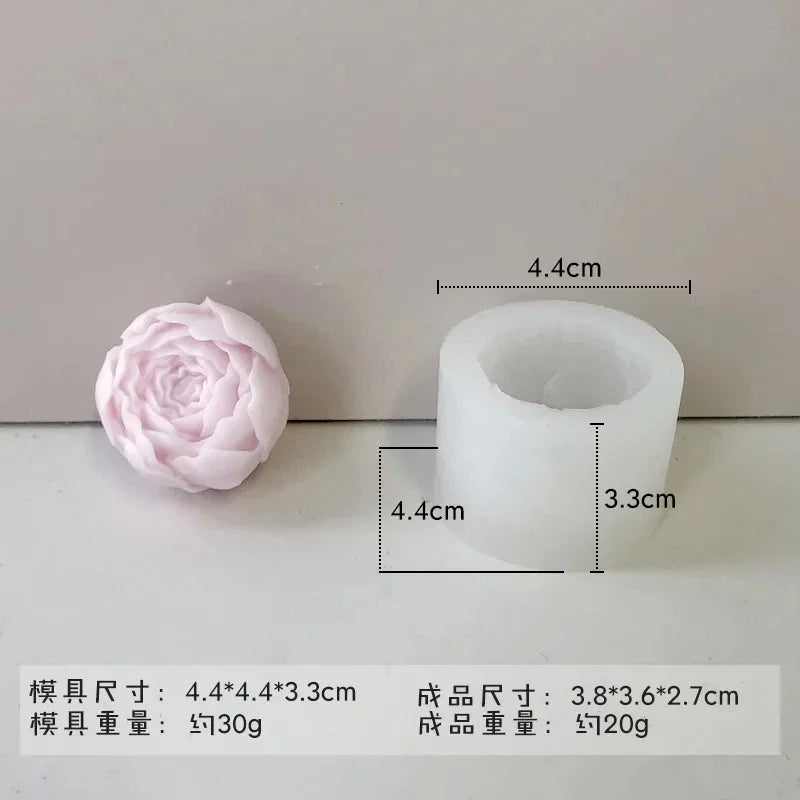 3D Tulip Silicone Mold – DIY Candle, Soap, and Craft Making Supplies