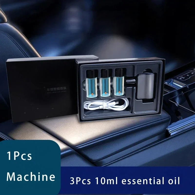 Penyegar & Pelembap Udara Kereta – Penyebar Aroma Dwi-Fungsi dengan Minyak Pati