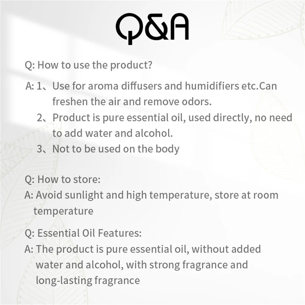 Essential Oils 500ml Untuk Minyak Perfume Aromatic Diffuser Bau Penyegar Udara Bau Untuk Peranti Pewangi Rumah Hotel Scent Diffuser Oil