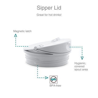 Drynk 3 in 1 Stainless Steel Water Bottle (Tumbler+Sipper+Gulper) with 2 Cups, 600 ml