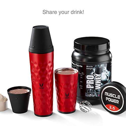 Drynk 3 in 1 Stainless Steel Water Bottle (Tumbler+Sipper+Gulper) with 2 Cups, 600 ml