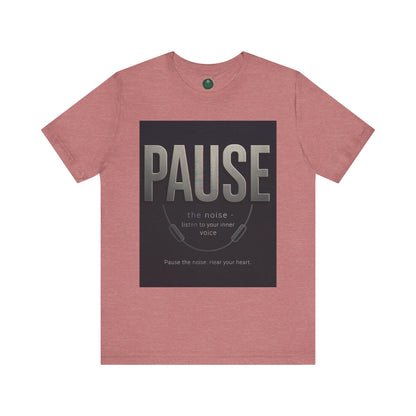 Pause Self-Care Tee