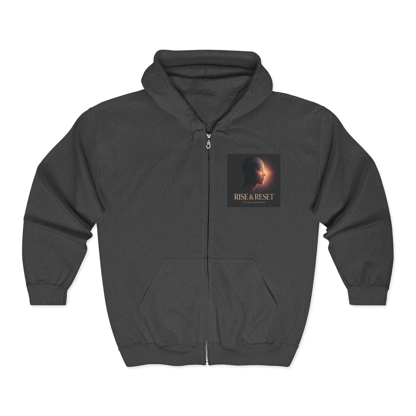 Inner Peace Loading Zip Hoodie for Comfort & Calm