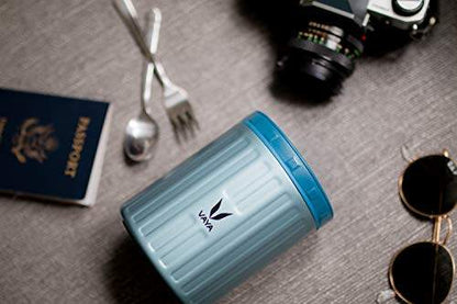 Simpan 500 ml - Bekas Makanan Keluli Tahan Karat Bertebat Vakum, Kotak Salad, Pembawa Makanan, Kotak Makan Tengahari Mudah Alih, Kotak Buah, 1 x 500 ml 