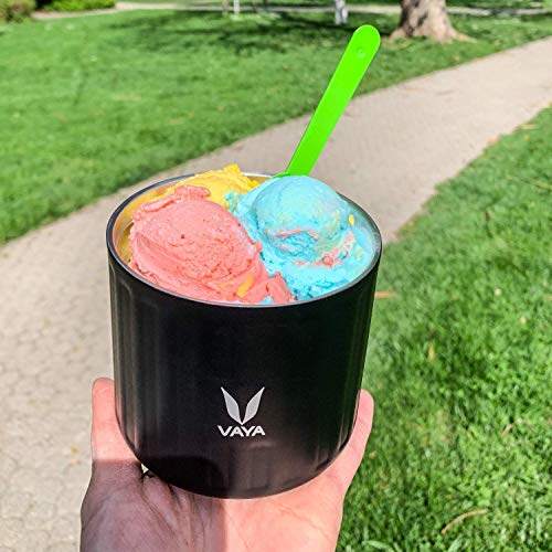 保鲜盒 300 毫升 - 真空隔热不锈钢餐盒、沙拉盒、餐盒、便携式午餐盒、水果盒，1 x 300 毫升