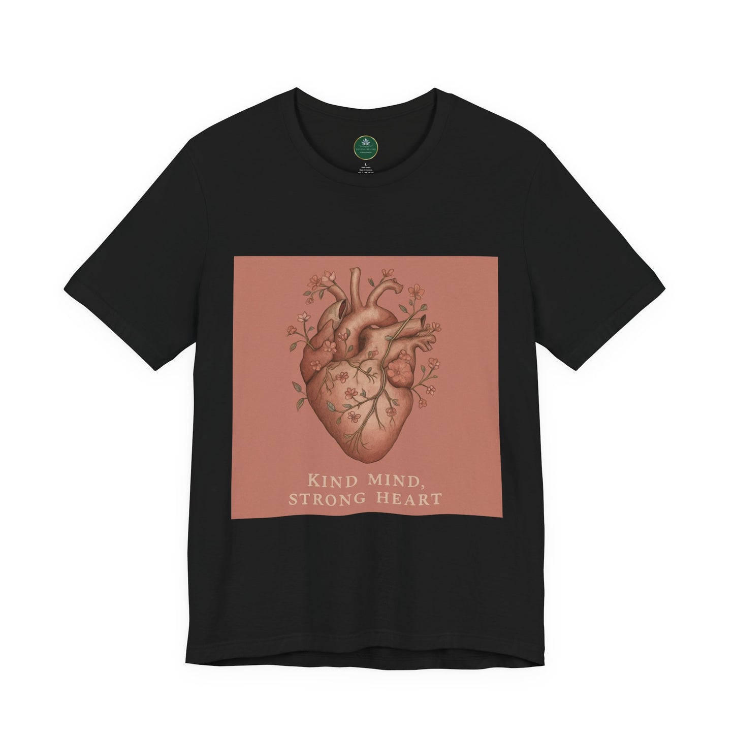 Kind Mind, Strong Heart Self-Care Tee