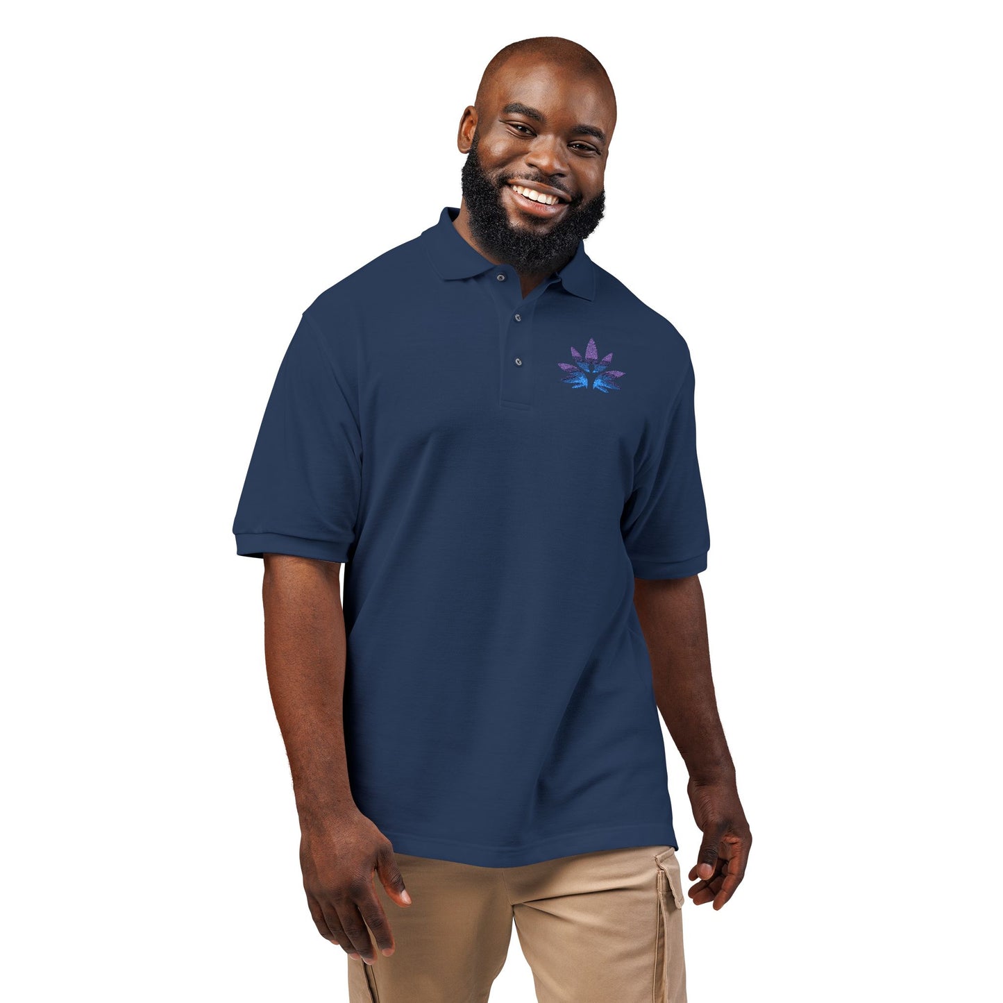 Embroidered Unisex Polo Shirt - Stylish Comfort for Everyday Wear