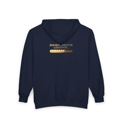 Inner Peace Loading Zip Hoodie for Comfort & Calm