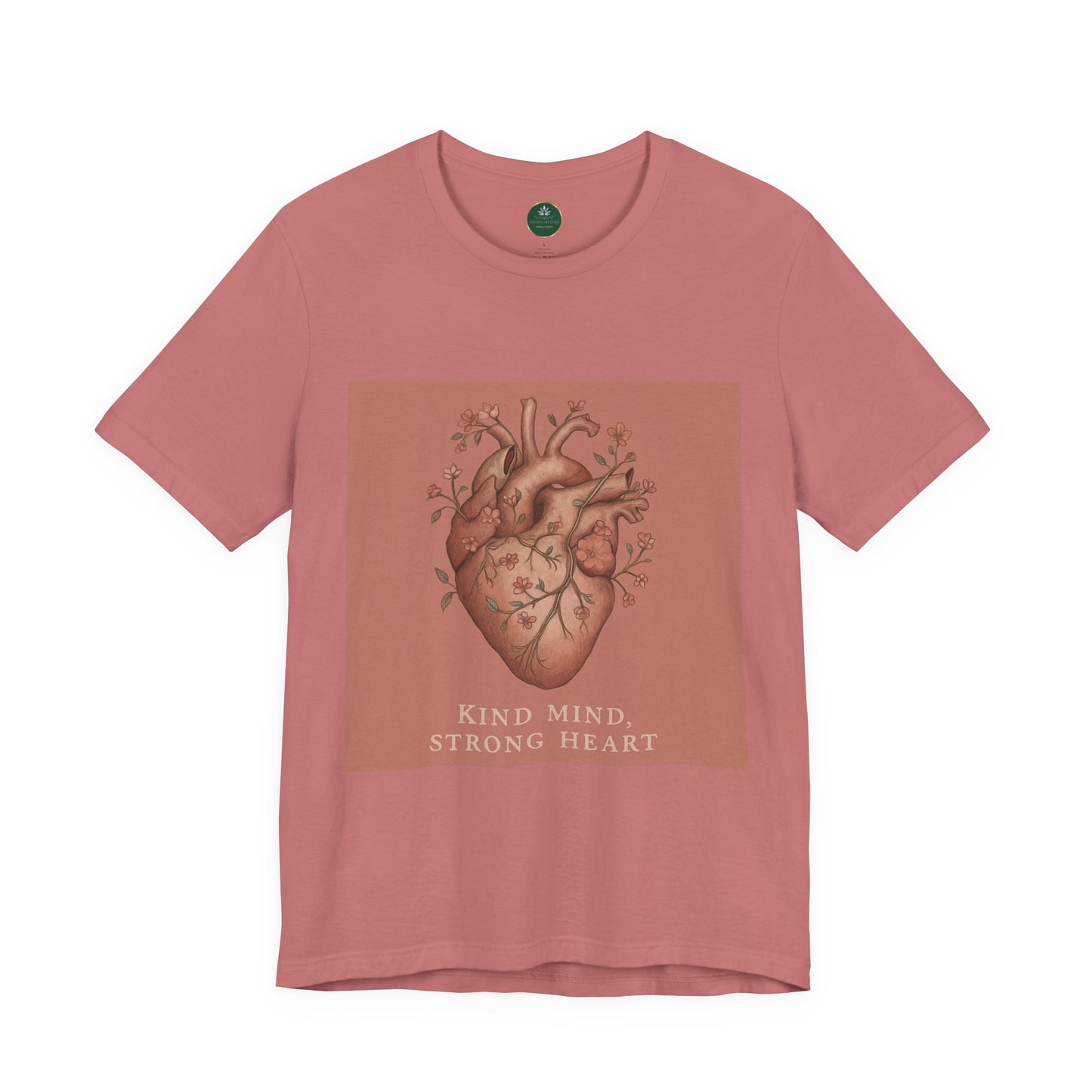 Kind Mind, Strong Heart Self-Care Tee