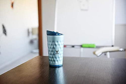 Drynk 350 ml Vacuum Insulated Stainless Steel Flask, Thermos Sipper Water Bottle (Tumbler+Sipper)