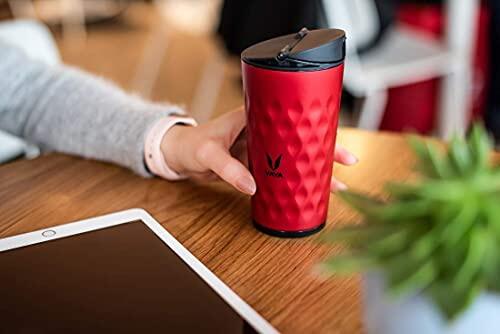 Drynk 350 ml Vacuum Insulated Stainless Steel Flask, Thermos Sipper Water Bottle (Tumbler+Sipper)