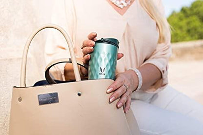 Drynk 350 ml Vacuum Insulated Stainless Steel Flask, Thermos Sipper Water Bottle (Tumbler+Sipper)