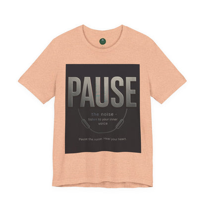 Pause Self-Care Tee