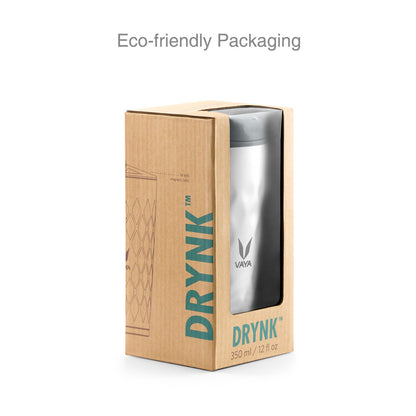 Drynk 350 ml Vacuum Insulated Stainless Steel Flask, Thermos Sipper Water Bottle (Tumbler+Sipper)