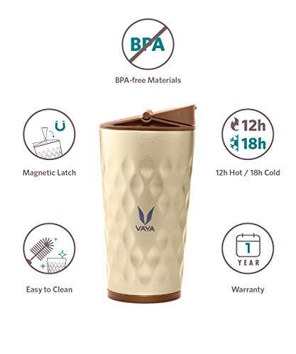 Drynk 350 ml Vacuum Insulated Stainless Steel Flask, Thermos Sipper Water Bottle (Tumbler+Sipper)