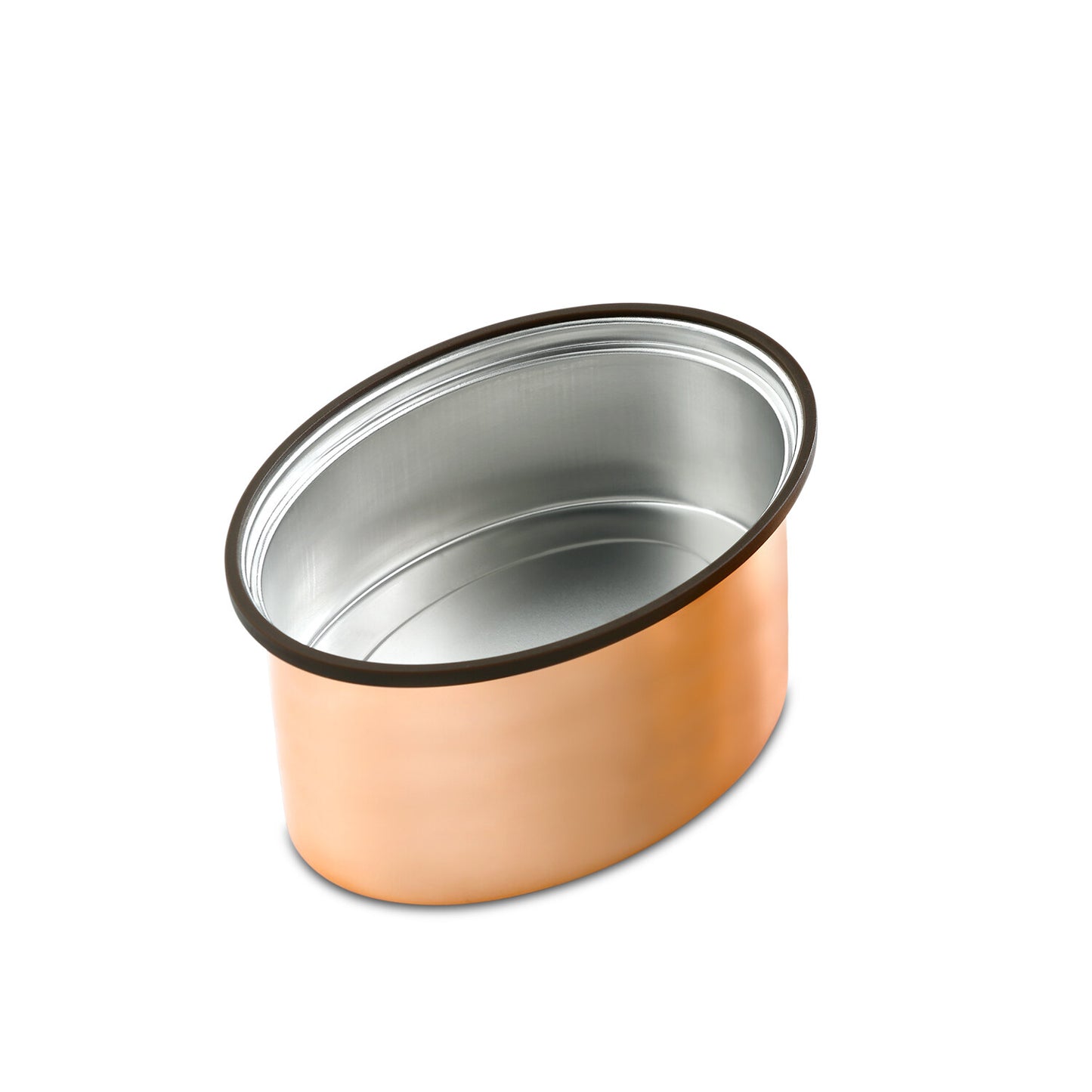 Bekas Tunggal Keluli Tahan Karat Siap Tembaga, 600 ml 