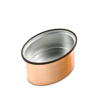 Bekas Tunggal Keluli Tahan Karat Siap Tembaga, 600 ml 