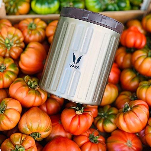 Simpan 500 ml - Bekas Makanan Keluli Tahan Karat Bertebat Vakum, Kotak Salad, Pembawa Makanan, Kotak Makan Tengahari Mudah Alih, Kotak Buah, 1 x 500 ml 