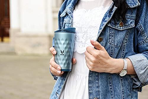 Drynk 350 ml Vacuum Insulated Stainless Steel Flask, Thermos Sipper Water Bottle (Tumbler+Sipper)