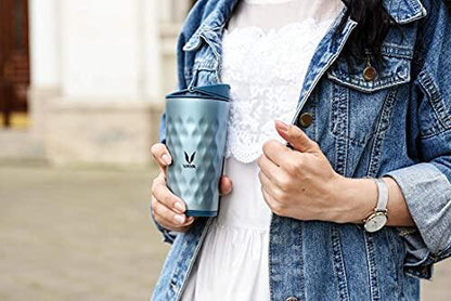 Drynk 350 ml Vacuum Insulated Stainless Steel Flask, Thermos Sipper Water Bottle (Tumbler+Sipper)