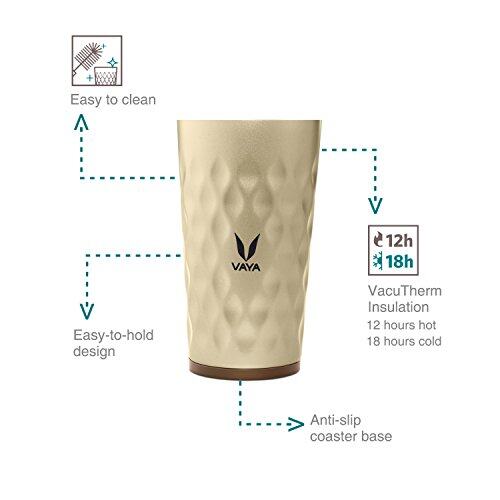 Drynk 350 ml Vacuum Insulated Stainless Steel Flask, Thermos Sipper Water Bottle (Tumbler+Sipper)