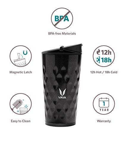 Drynk 350 ml Vacuum Insulated Stainless Steel Flask, Thermos Sipper Water Bottle (Tumbler+Sipper)