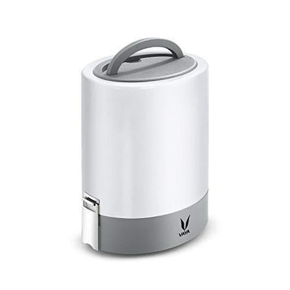 Tyffyn Jumbo Copper-Finished Stainless Steel Lunch Box Without Bagmat, 1300 ml, 4 Containers