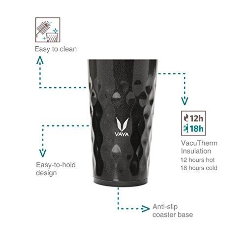 Drynk 350 ml 3 in 1 Vacuum Insulated Stainless Steel Gulper and Sipper Water Bottle (Tumbler+Sipper+Gulper) with 2 Cups, Thermos Flask