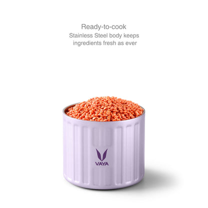 保鲜盒 300 毫升 - 真空隔热不锈钢餐盒、沙拉盒、餐盒、便携式午餐盒、水果盒，1 x 300 毫升