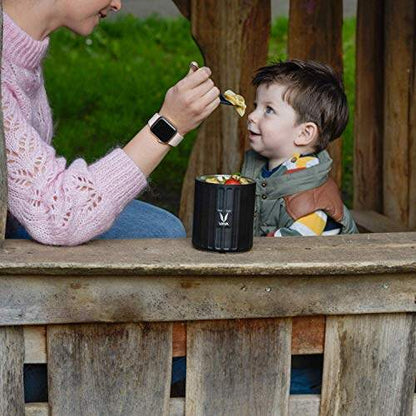 Simpan 500 ml - Bekas Makanan Keluli Tahan Karat Bertebat Vakum, Kotak Salad, Pembawa Makanan, Kotak Makan Tengahari Mudah Alih, Kotak Buah, 1 x 500 ml 