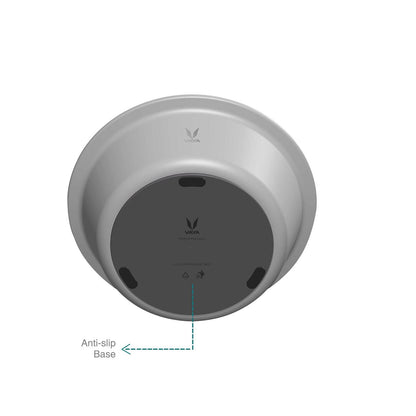 HauteCase - Kaserol Bertebat Keluli Tahan Karat Dengan Tudung | Periuk Kes Panas dan Bekas Makanan Termos | Kuali Periuk Kaserol Panas dengan Tudung 1.5L + Tudung Tindanan 