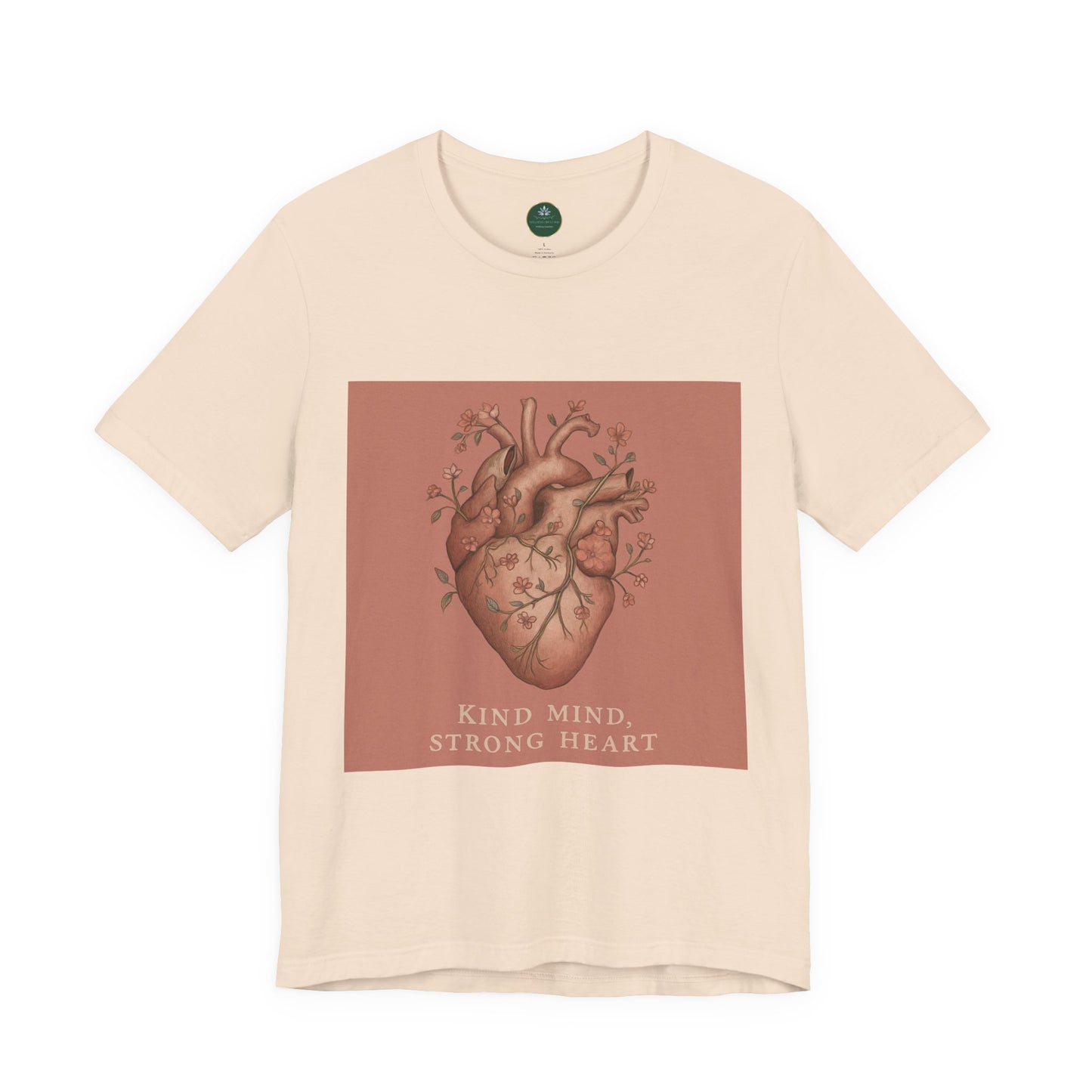 Kind Mind, Strong Heart Self-Care Tee