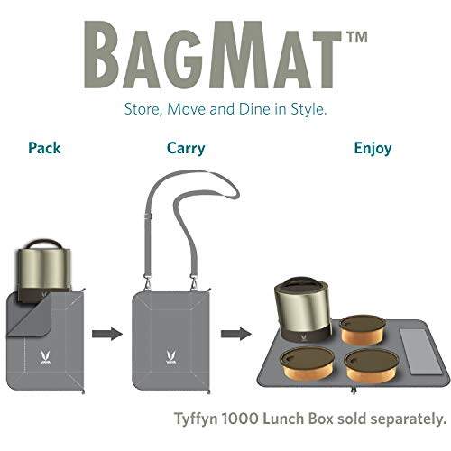 BagMat Office Lunch Bag with Sling for Tiffin Box and Water Bottle