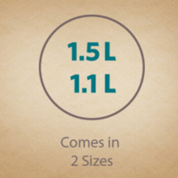 HauteCase - Kaserol Bertebat Keluli Tahan Karat Dengan Tudung | Periuk Kes Panas dan Bekas Makanan Termos | Kuali Periuk Kaserol Panas dengan Tudung 1.5L + Tudung Tindanan 