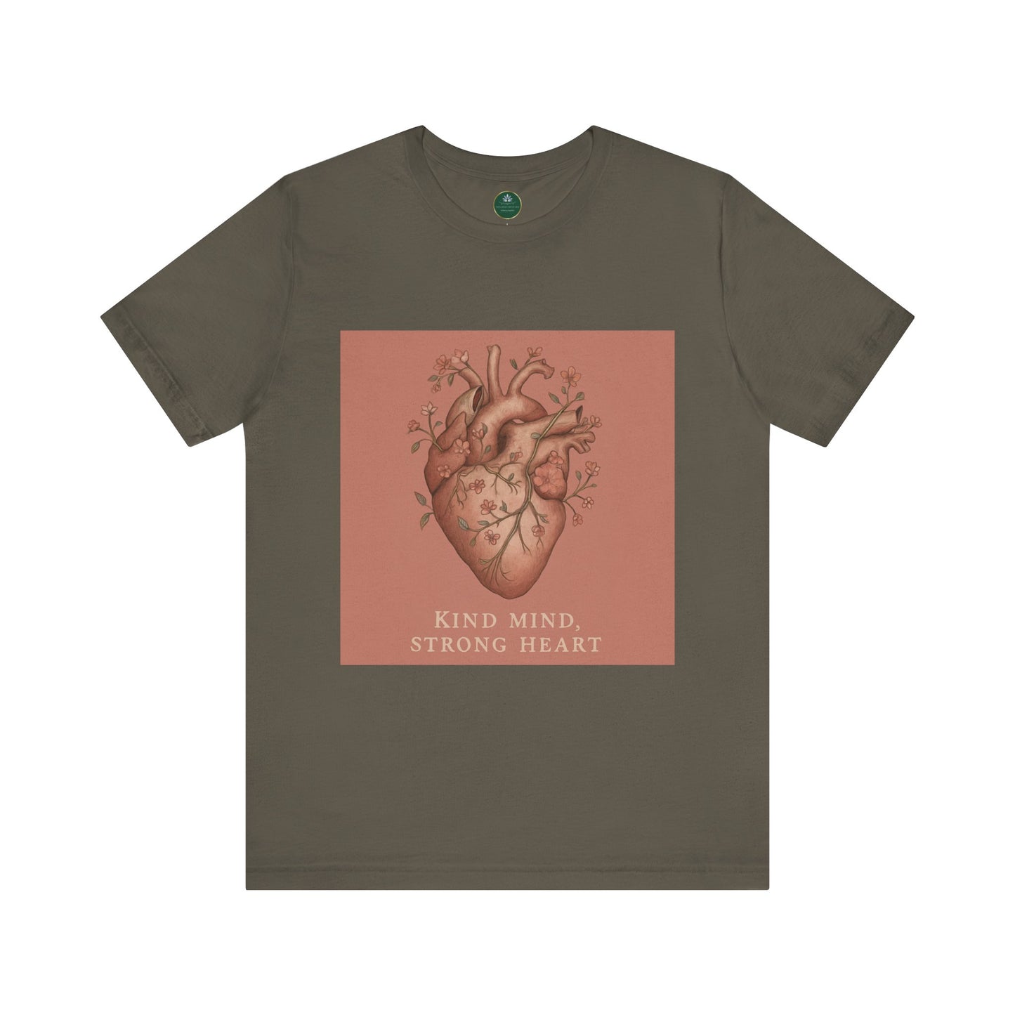 Kind Mind, Strong Heart Self-Care Tee