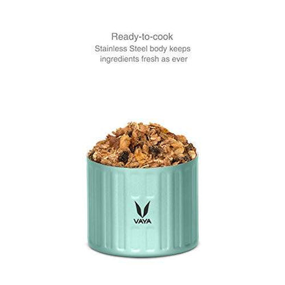 保鲜盒 300 毫升 - 真空隔热不锈钢餐盒、沙拉盒、餐盒、便携式午餐盒、水果盒，1 x 300 毫升