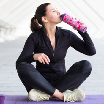 Drynk 3 in 1 Stainless Steel Water Bottle (Tumbler+Sipper+Gulper) with 2 Cups, 600 ml