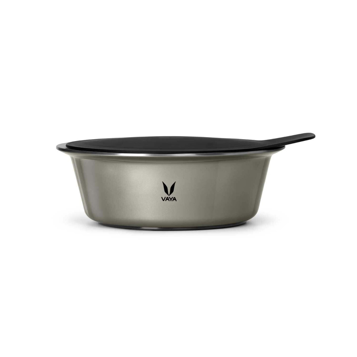 HauteCase - Kaserol Bertebat Keluli Tahan Karat Dengan Tudung | Periuk Kes Panas dan Bekas Makanan Termos | Kuali Periuk Kaserol Panas dengan Tudung 1.5L + Tudung Tindanan 