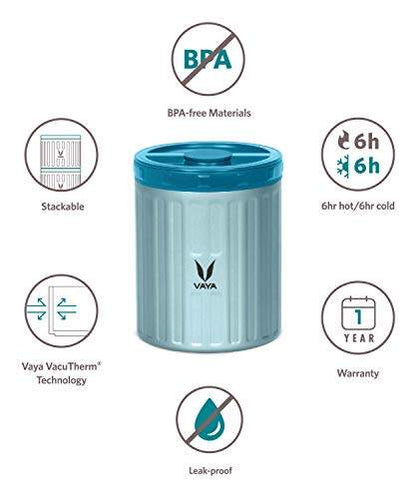 Simpan 500 ml - Bekas Makanan Keluli Tahan Karat Bertebat Vakum, Kotak Salad, Pembawa Makanan, Kotak Makan Tengahari Mudah Alih, Kotak Buah, 1 x 500 ml 