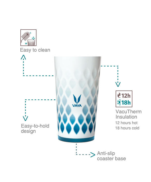 Drynk 350 ml 3 in 1 Vacuum Insulated Stainless Steel Gulper and Sipper Water Bottle (Tumbler+Sipper+Gulper) with 2 Cups, Thermos Flask