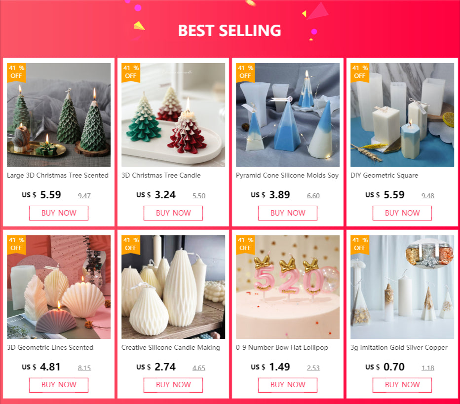 Serpihan Kerajang Emas, Perak &amp; Mawar Emas – 1g-3g Daun Metalik untuk Membuat Lilin, Kraf &amp; Hiasan DIY