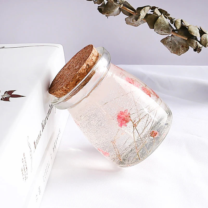 500g/1000g Jelly Wax Diy Candle Making Material Transparent Wax Raw Material Crystal Wax Smokeless