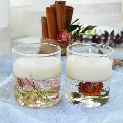 500g/1000g Jelly Wax Diy Candle Making Material Transparent Wax Raw Material Crystal Wax Smokeless