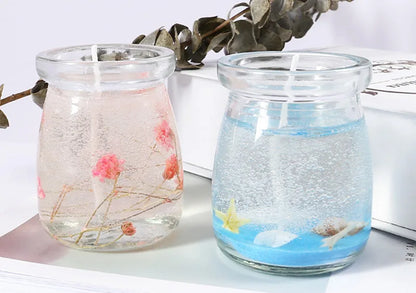 500g/1000g Jelly Wax Diy Candle Making Material Transparent Wax Raw Material Crystal Wax Smokeless