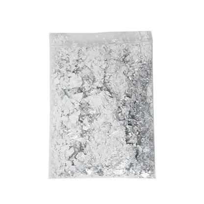 Serpihan Kerajang Emas, Perak &amp; Mawar Emas – 1g-3g Daun Metalik untuk Membuat Lilin, Kraf &amp; Hiasan DIY