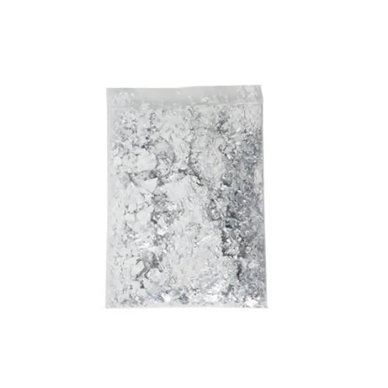 Serpihan Kerajang Emas, Perak &amp; Mawar Emas – 1g-3g Daun Metalik untuk Membuat Lilin, Kraf &amp; Hiasan DIY