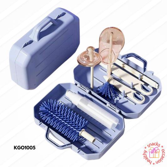 5 in 1 baby bottle washer brush travel set