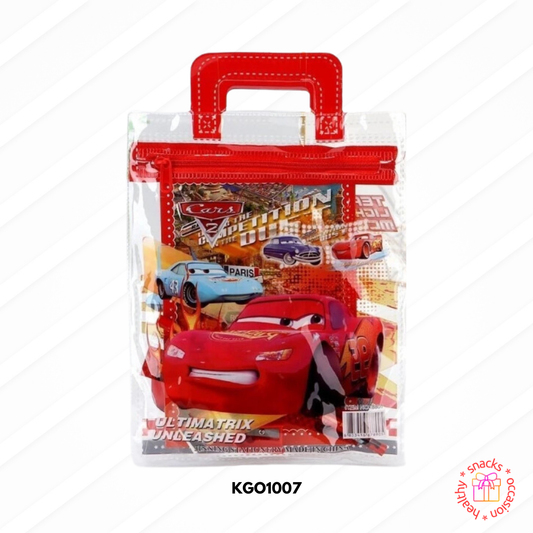7 in 1 cartoon kids stationary set with Goodie Bag